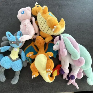 포켓몬 봉제 인형 포켓몬 겟 봉제 인형 5체 세트