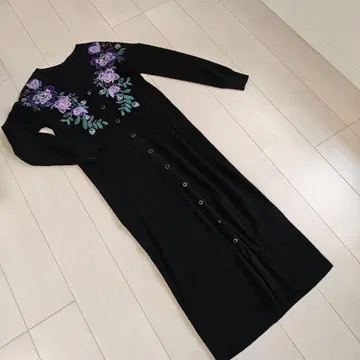 그레이스 콘티넨탈 원피스 블랙 36
