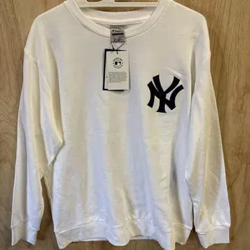 MLB 뉴욕 양키스 화이트 NY 로고 트레이닝복 XL