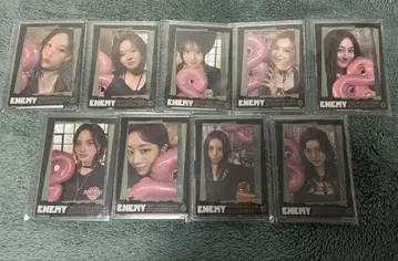 TWICE ENEMY JYP 혜택 포토 카드 포함 경질 케이스 컴프 세트