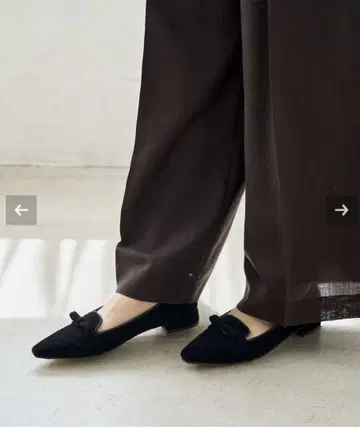 LE TALON 프렌치 리본 오페라 플랫슈즈