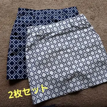 테일러메이드 골프 여성용 스커트 2장 세트