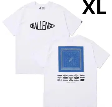 CHALLENGER 15th BANDANA LOGO TEE