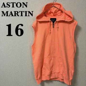 [레어] ASTON MARTIN 애스턴 마틴 슬리브리스 후드티 형광
