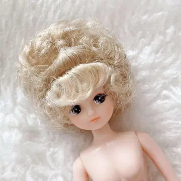 거의 미사용 리카짱 캐슬 오타노시미 인형 아프로 키라짱