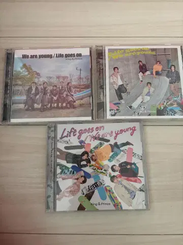 King & Prince CD 3장 세트