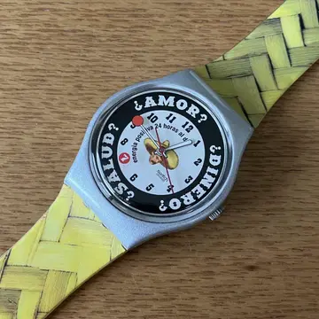 레어 컨디션 최상 작동품 swatch GENT 스와치 젠트 손목시계