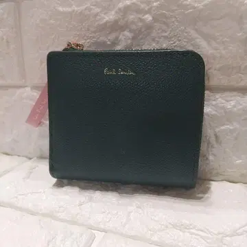 Paul Smith 다크 그린 접이식 지갑