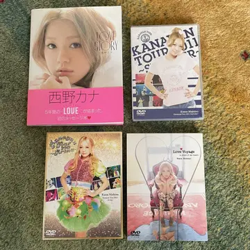니시노 카나 라이브 DVD tour 도서 love story 세트