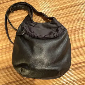 센소 유니코 숄더백 가죽 나일론