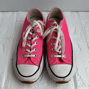 한국 컨버스 란스 에이치 하이크 핑크 24.5cm