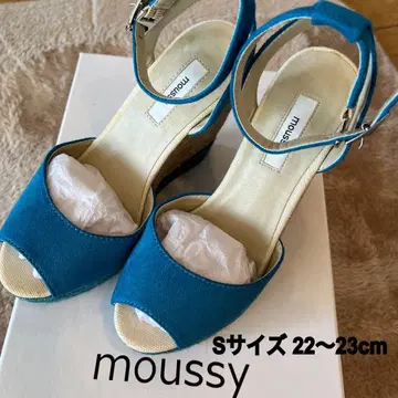 [ 새상품 ] MOUSSY 샌들 S (21~22.5cm)