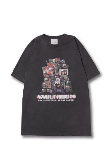 VR x LAPKARU TEE / CHARCOAL XL 사이즈
