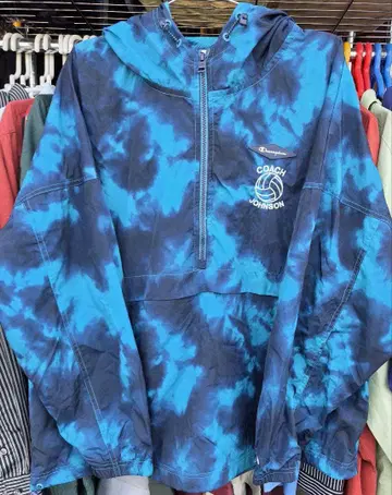 Champion 태국 2XL 집업 메쉬 마운틴 후드티