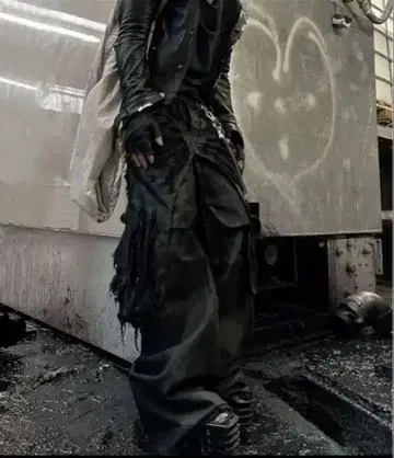 shine luxury layered pants