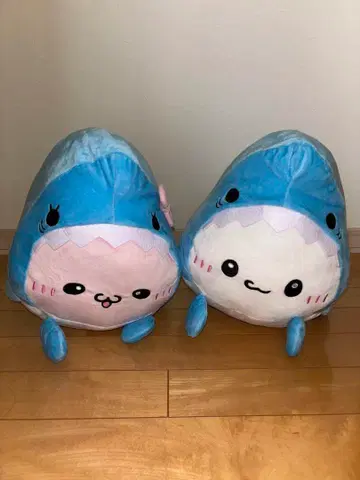 러브이즈 상어가 된다 몬 봉제 인형 XL