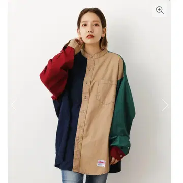 로데오 크라운 SHARE BIG 셔츠 멀티 컬러