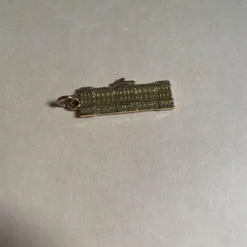 기차형 골드 참 약 4cm