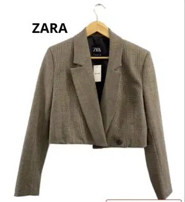 ZARA 크롭 기장 자켓