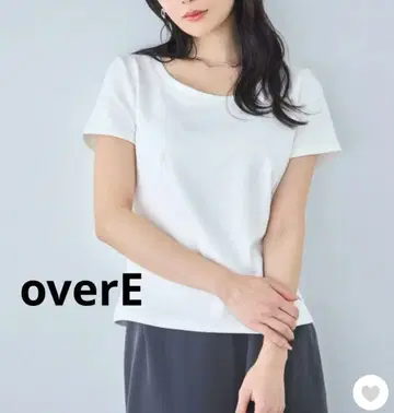 베이직 라운드넥 셔츠 overE 96 오버이