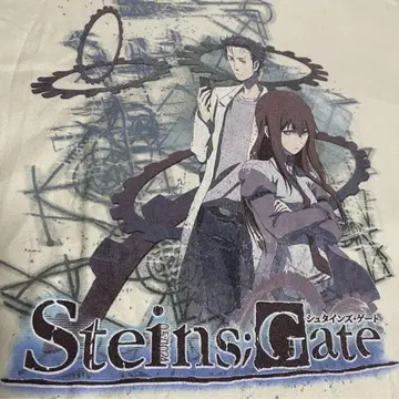 STEINS;GATE 슈타인즈게이트 애니메이션 Anime 에크루 T셔츠