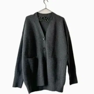 Spick and Span 더블 자카드 빅 가디건