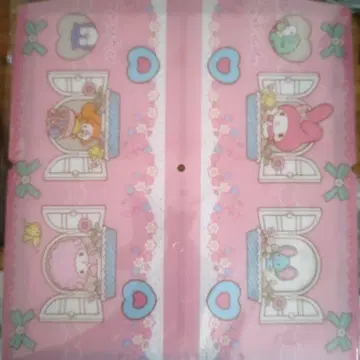 마이멜로디 마이스윗 피아노 한국 한정판 산리오 씰용 파일 홀더