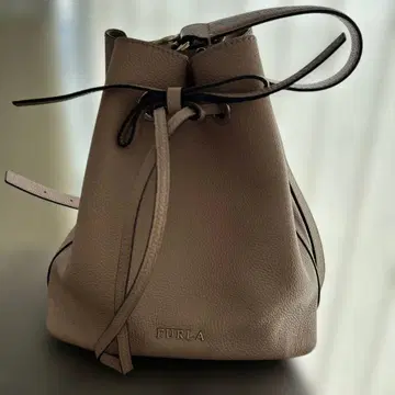 FURLA 핸드백 핑크 베이지