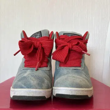 데님 원단 힐 포함 스니커즈 통굽 스니커즈 인힐 VANS