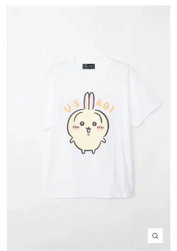 치이카와 T셔츠 토끼 화이트 L사이즈