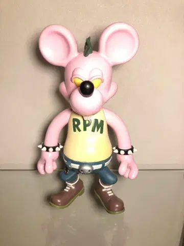 RPM 소프트 비닐 인디 피규어 핑크 미키마우스 모티브