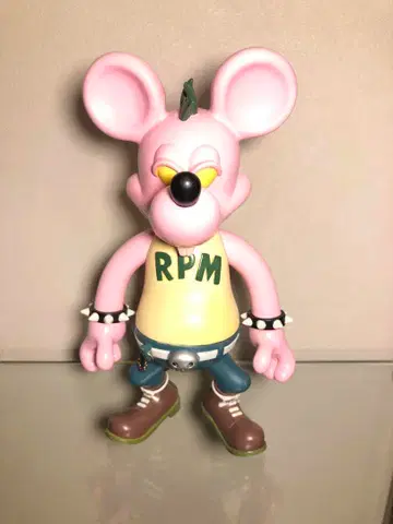 RPM 소프트 비닐 인디 피규어 핑크 미키마우스 모티브