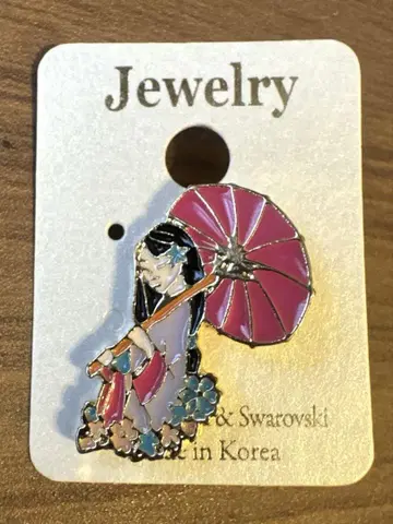Jewelry 디즈니 뮬란 핀 배지 레어