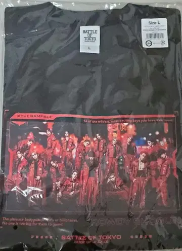 THE RAMPAGE ROWDY SHOGUN 티셔츠 미개봉 새상품