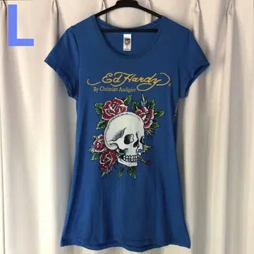 에드 하디 ED HARDY 스컬 스톤 T셔츠