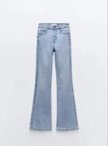 ZARA 플레어 하이라이즈 데님 팬츠 자라 32