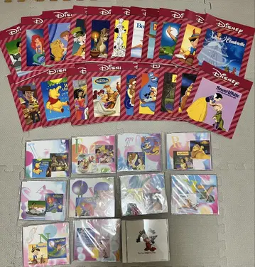 새상품급 디즈니 영어 교재 그림책&CD 전권 세트