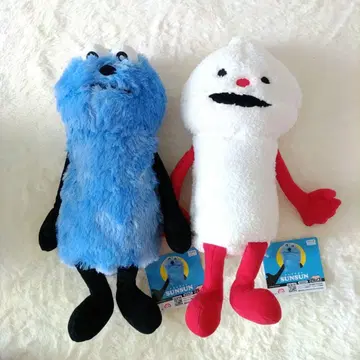 퍼펫 순순 오스와리 BIG 봉제 인형 순순 논논 세트