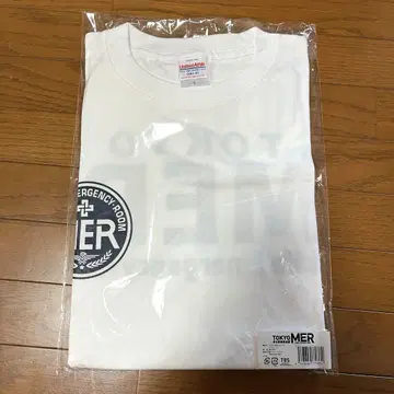 TOKYO MER ~달리는 응급실~ 티셔츠 화이트 L 사이즈 로고