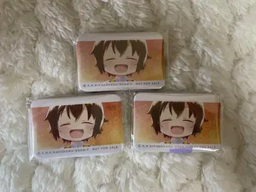 문호 스트레이독스 문스토 다자이 오사무 완! 특전 캔 배지 3개 세트