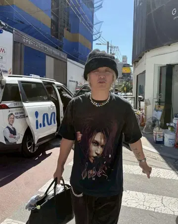 후카세 착용 X japan hide vintage 셔츠