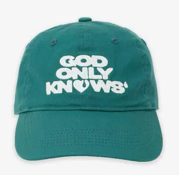 god only knows 로고 캡 그린