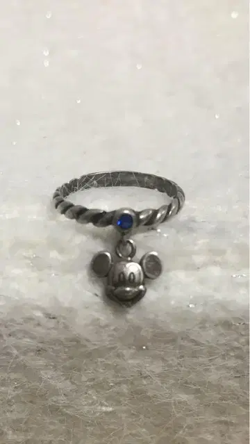 디즈니 실버 반지 각인 있음 빈티지 레어