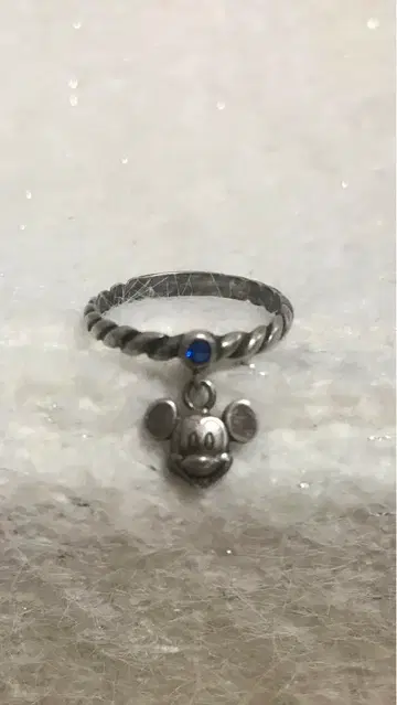 디즈니 실버 반지 각인 있음 빈티지 레어