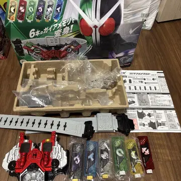 가면라이더 더블 DX 더블 드라이버 가이아 메모리 6개