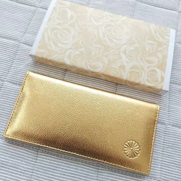 황궁 한정 국화 문양 장지갑