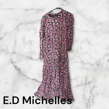 E.D Michelles 플라워 프린트 맥시 드레스 빅