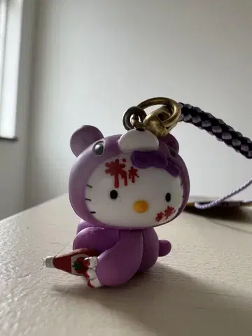 고토치 키티 홋카이도 GLOOMY 콜라보 오스와리 레어 네즈케 스트랩 곰