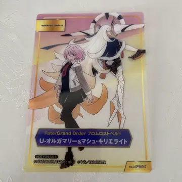 TYPE-MOON fate 마슈 U 올가마리 클리어 카드