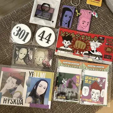 HUNTER x HUNTER 히소카 이르미 세트 헌터헌터 미사용